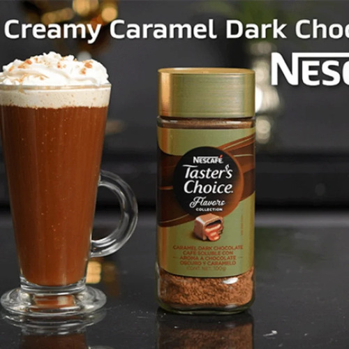 Nescafe Taster's Choice Caramel Dark Chocolate + Shaker Edic