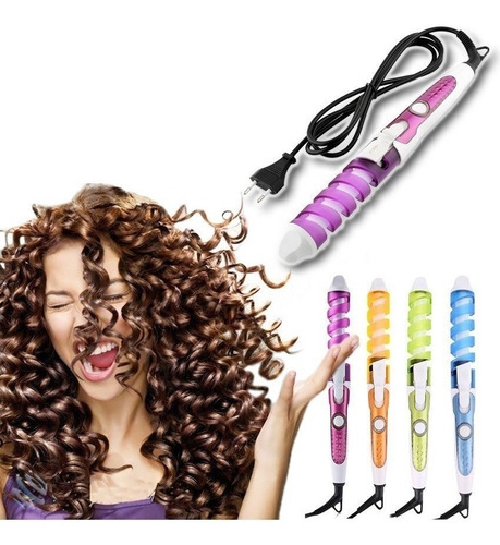 Risador Pinza Encrespador Ondulador Ceramica Nova Cabello
