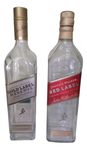 Botellas Deco Johnnie Walker Red Y Gold Reserve