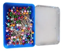 Comprar Caja Con Alfileres Cabeza De Plástico Merceria