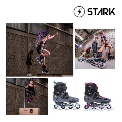 Rollers Profesional Bota Rígida Stark Fusion Xr 80mm Abec 11