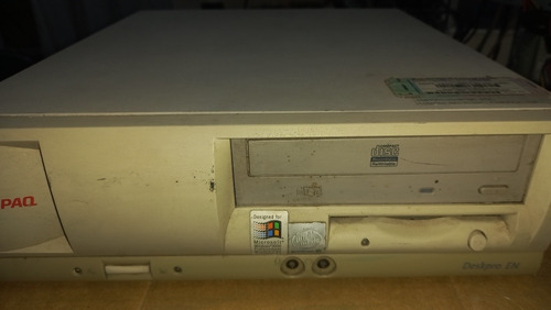 Pc Pentium 3 800 Hd 20 Gb 384 Ram Compaq Funcionando (Usado)