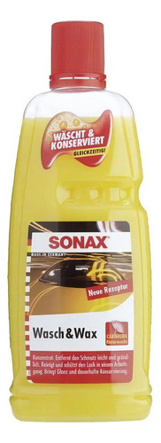 Sonax  Shampoo Con Cera Wash E Wax 1lt