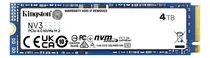 Comprar Ssd M.2 Nvme 2280 Kingston 4tb Nv3 Snv3su002F4000g Pci-e Gen 4.0 Formato M.2 2280 Velocidade De Leitura Até 6000 Mbu002Fs E Gravação Até 5000 Mbu002Fs Cor Azul