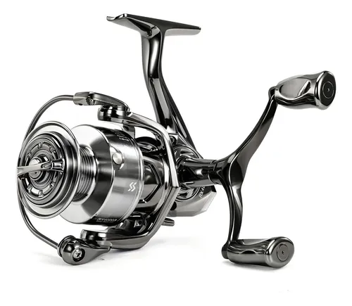 Molinete 5,0:1 Copos De Alumínio Suporta 12kg Drag Carretel