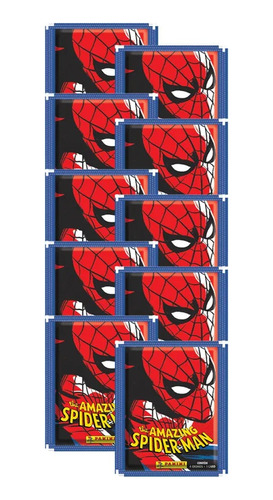 Pack 10 Sobres Album Spiderman 60 Años