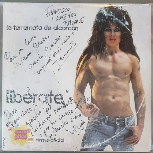 Cd La Terremoto De Alcorcon - Liberate - Single Autografiado