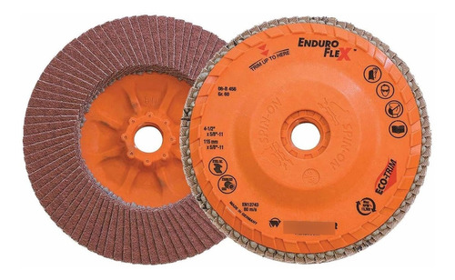 Walter Enduro-flex Spin-on Flap Disco Respaldo Eco-trim