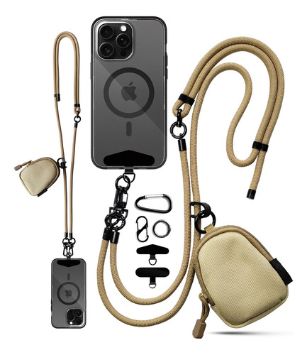 Cordón Para Teléfono Con Forma De Bandolera Spseye Con Moned
