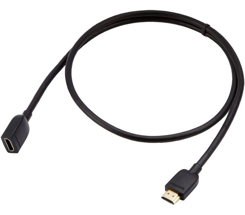 Cable De Extensión Macho A Hembra Amazonbasics Hdmi 2.0