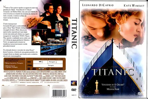 Dvd Titanic - Leonardo Dicaprio | MercadoLivre