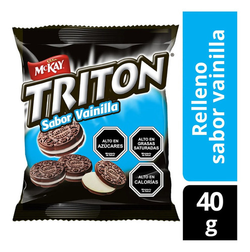 Galletas Mini Triton Mckay 40gr(5 Unidades)-super