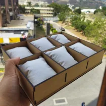 Comprar Caja Exhibidora De Bisutería Joyería Jewerly Con Almohadilla