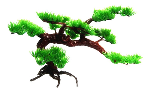 Imagen 9 de 10 de 2pcs Miniatura Planta Árbol De Pino Artificial Plástico