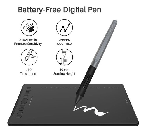 Tableta Digitalizadora Huion H1161 + Envio Incluido