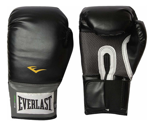 Everlast Guantes De Entrenamiento Pro Style (8 Onzas, Negro.