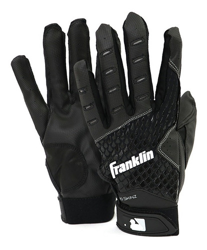 Guanteletas Beisbol Franklin 2nd Skinz Negro Adulto Talla Grande