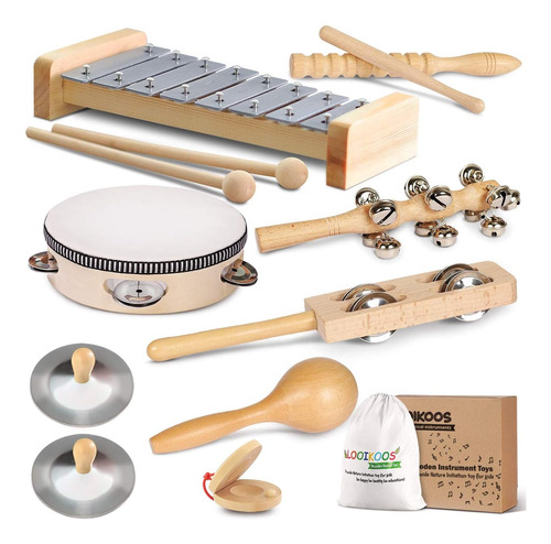 Looikoos Instrumentos Musicales Para Niños Pequeños  Juego
