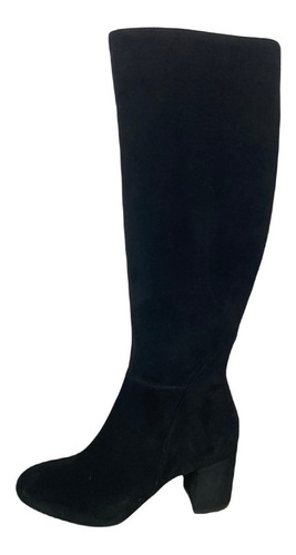 Botas Mujer  Negro Inc Radellal Black Seude En Piel