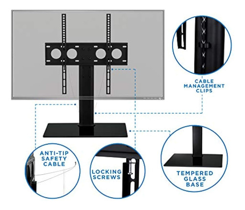Soporte De Tv De Mesa Universal Soporte De Montaje De Tv De 