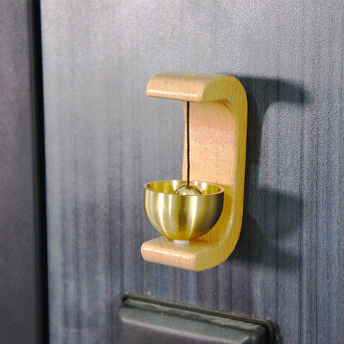 2 Campana De Puerta De Madera, Adorno De Carillón De