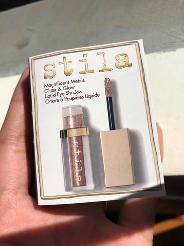 Stila Kitten Karma Sombra Líquida Glitter Mini Importado