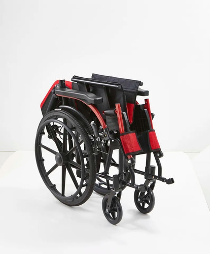 Silla De Ruedas Aluminio 100% Plegable. Ruedas Más Pequeñas