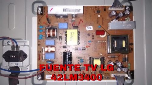 Fuente Tv LG 42lm3400