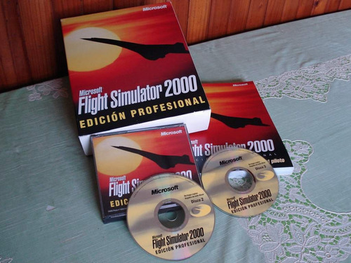 Flight Simulator 2000 Original  Impecable.... Para Coleccion