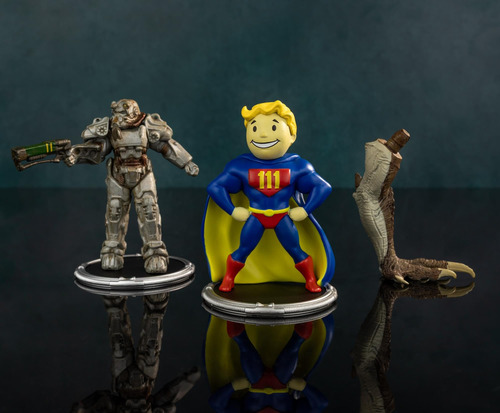 Set De Minifiguras Fallout T-60 Power Armor & Vault Boy 3