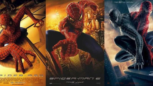 El Hombre Araña 1-2-3 Trilogia Dvd Original (Usado)