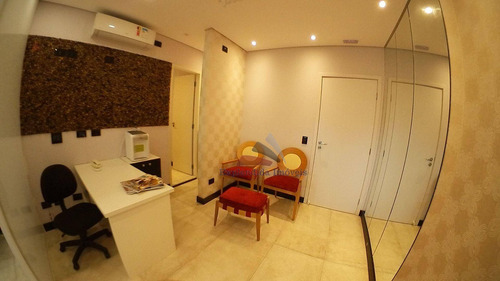 Sala Para Alugar - Helbor Dual Patteo Mogilar - Vila Mogilar - Mogi Das Cruzes/sp - Sa0016