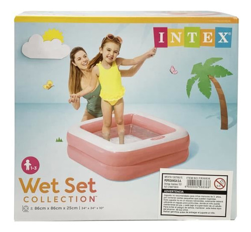 Piscina Inflable Intex, Varios Colores, En Caja