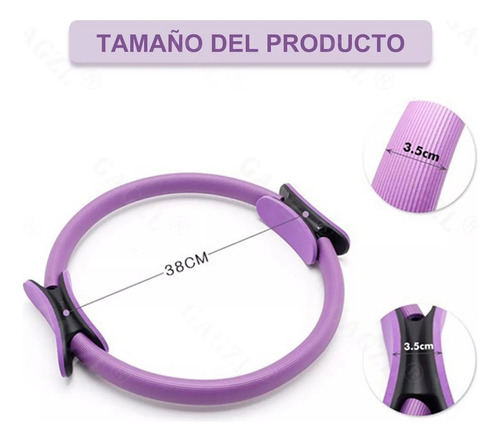 Aro De Resistencia Para Pilates/ejercicios 30 Cm De Di? Metr
