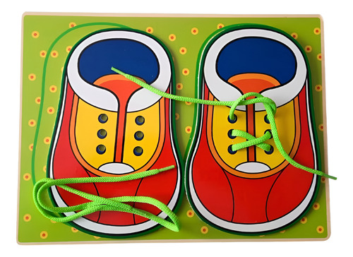 Zapatos Didácticos Aprende A Atar Cordones Montessori Motriz