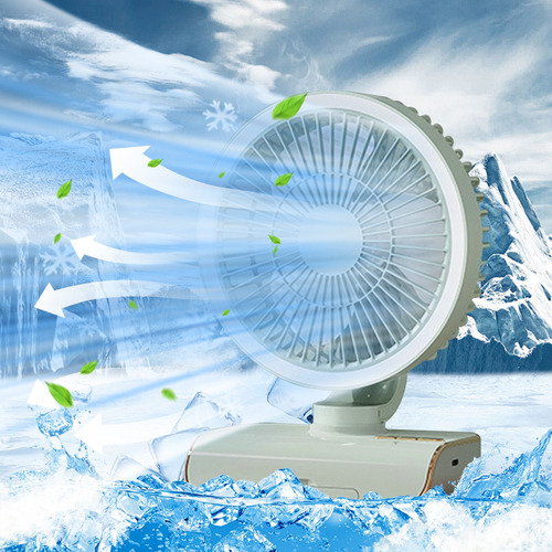Un Ventilador Circulante De Escritorio Con Mucha Energía Eól