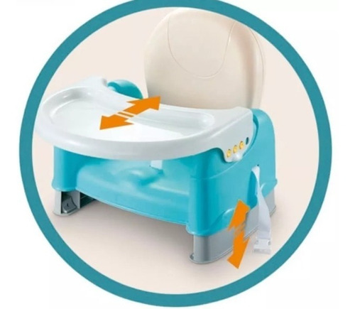 Silla Comedor Portatil Para Bebe Bandeja Extraible