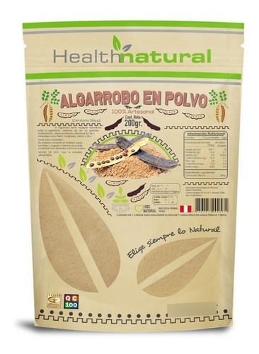Algarrobo En Polvo X 200 Gr - Natural Good
