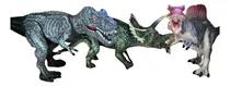 Comprar Dinosaurios Set Cretaceous 3 Muñecos Dinosaurios Wabro M4e