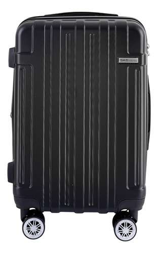 Valija SAS Travel 40.1000.4 47cm de ancho x 74cm de alto x 29cm de profundidad color negro
