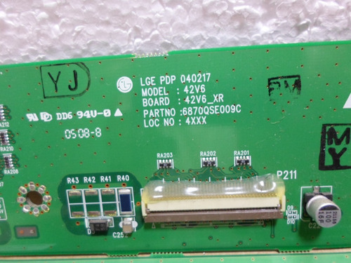 Placa De Tela Da Tv/monitor LG Plasma Rp42 Px 11 Brs (Usado)