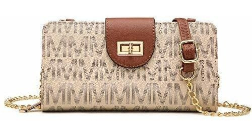 Cartera Beige Para Mujer Con Cremallera Por Maya Karis Purs