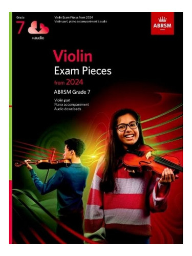 Violin Exam Pieces From 2024, Abrsm Grade 7, Violin Par. Eb6