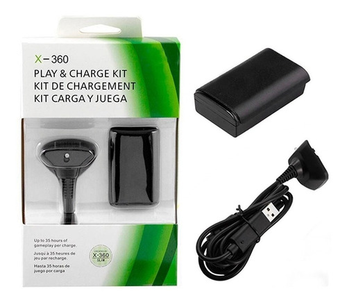 Kit Juega Y Carga Xbox360 -puntonet Informática