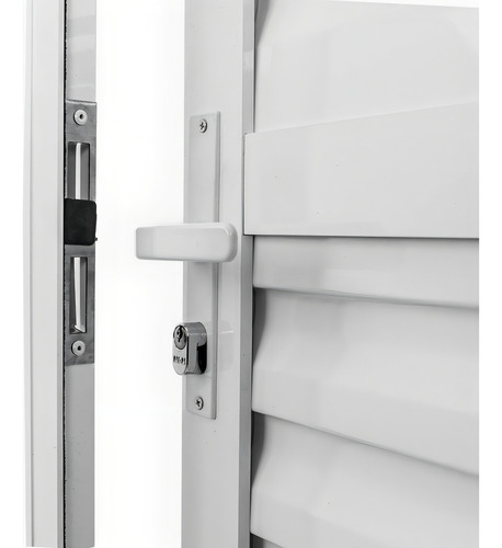 Porta De Alumínio Laminada 210x70cm Soft Plus Mgm