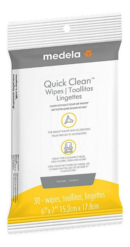 Imagen 1 de 2 de Toallitas De Limpieza Para Superficies - Medela
