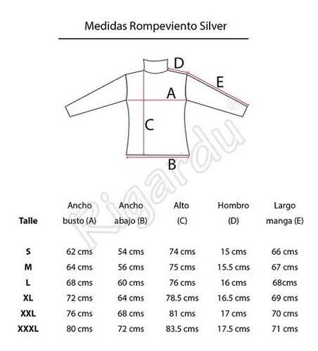 Imagen 3 de 4 de Rompeviento Repelente Al Agua - Rigardu - Por Mayor Y Menor