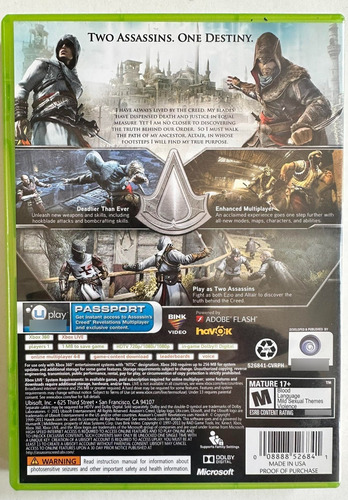 Assassin's Creed Revelations Xbox 360 (Usado)