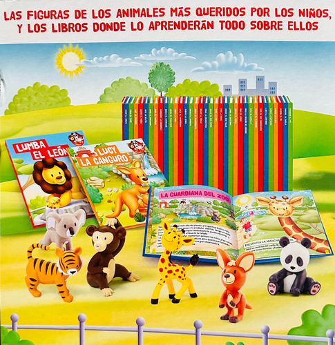 Mis Animales Del Zoo Colección N° 1 Lumba El León - Rba