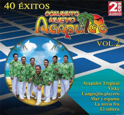 Conjunto Nuevo Acapulco Vol.2 40 Éxitos 2 Cds